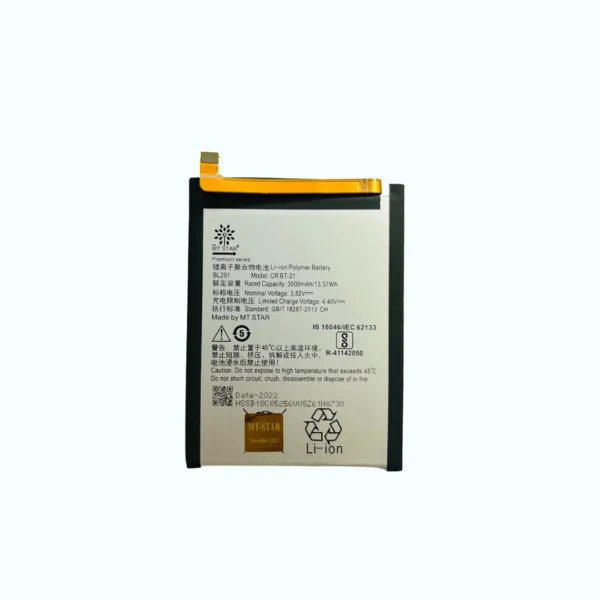 Image of BL291 Lenovo A5 phone battery.