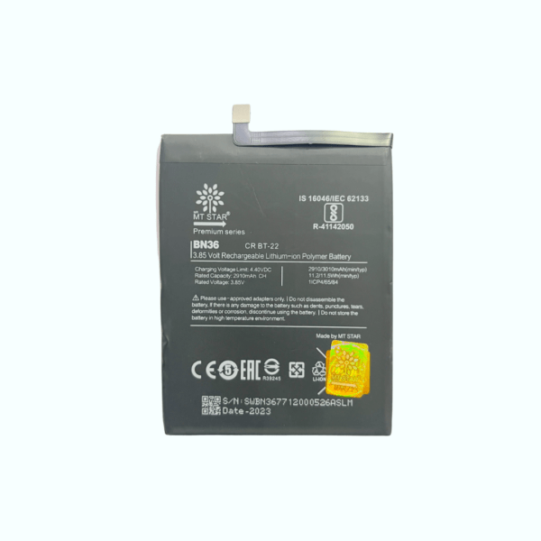 Image of BP42 MI A2/6X phone battery.