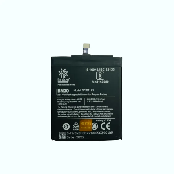Image of BN30 MI Redmi 4A/Mi 4A phone battery.