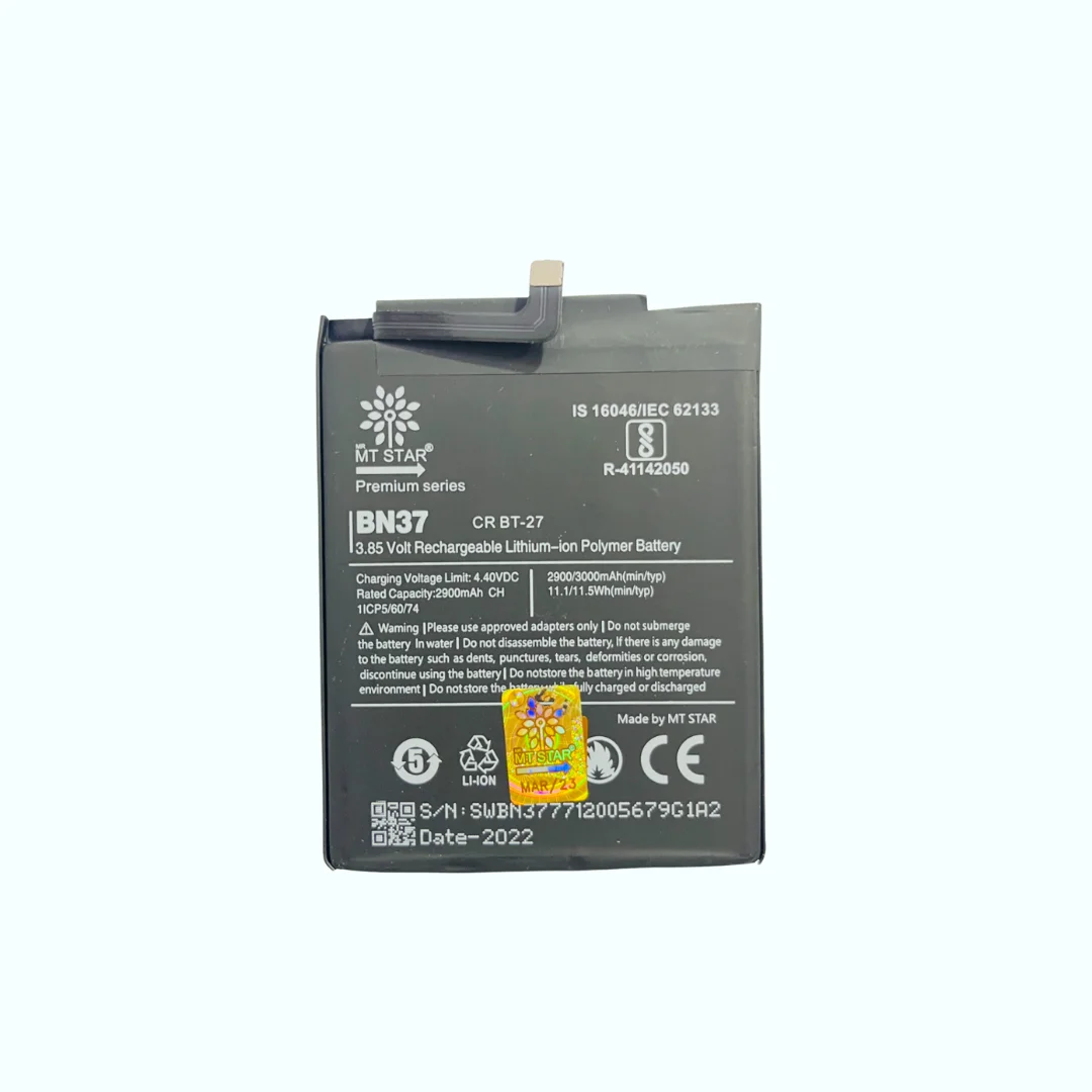 Image of BN37 MI 6A phone battery.