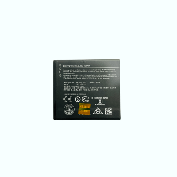 Image of BV-5V Nokia 1 phone battery.