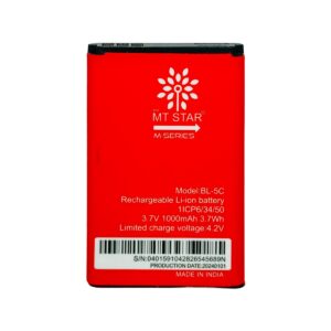 itel BL-5C Battery for itel keypad phones that take BL-5C – 1000mAh
