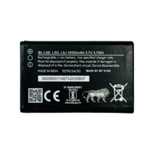 Nokia BL-L5E / L5G / L5J / L5K Battery for Nokia 105 (2019), 105 4G (2021), 105 (2022), 105 (2023) – 1000mAh
